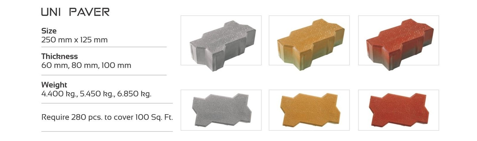 Uni Paver — Lucky Cement Block Works