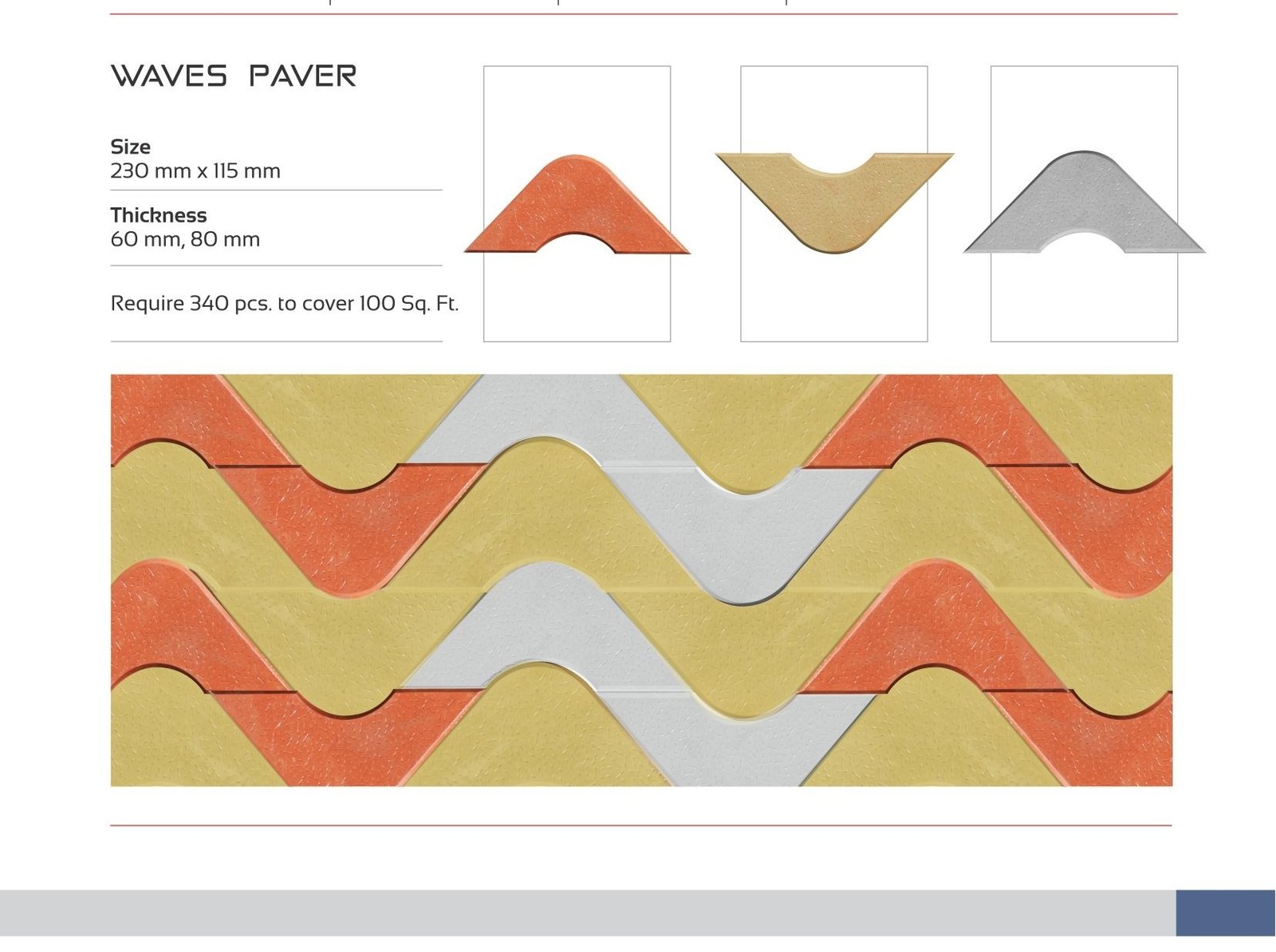 Waves Paver